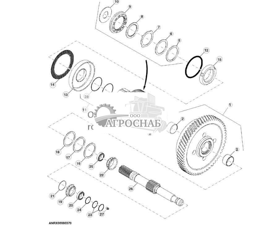 Сцепление, MFWD 